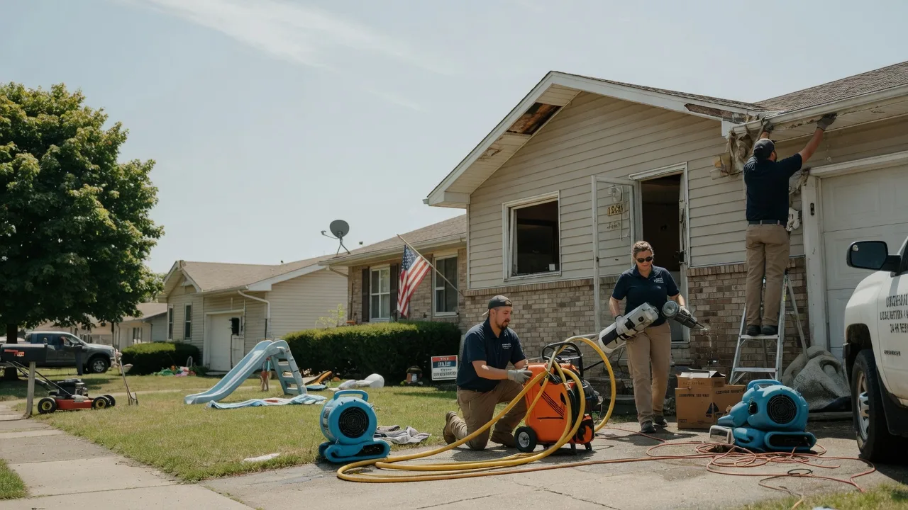 Water Damage Restoration in Embarrass, WI near me